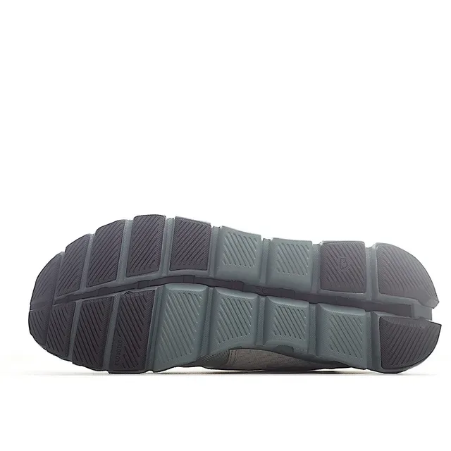 On Cloudmonster Light Gray Running Shoes 2