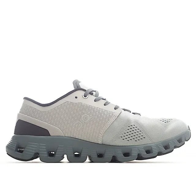 On Cloudmonster Light Gray Running Shoes 5
