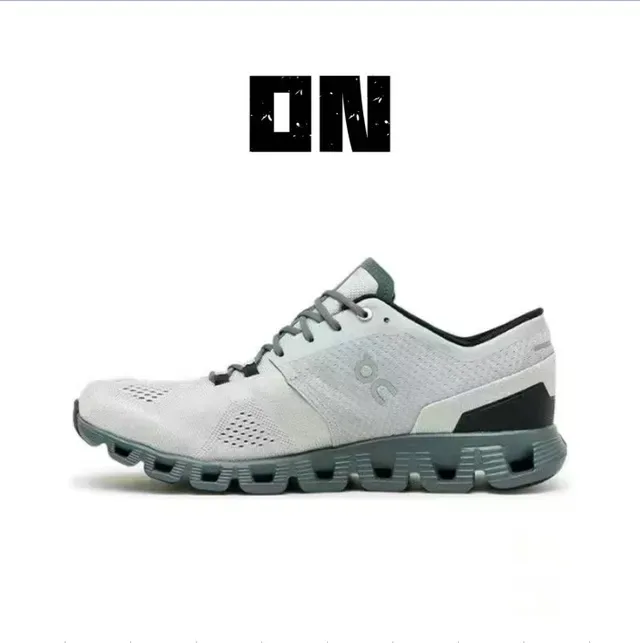 On Cloudmonster Light Gray Running Shoes 7
