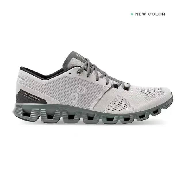 On Cloudmonster Light Gray Running Shoes 8