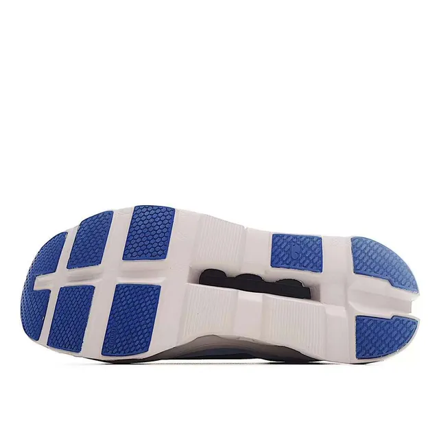 On Cloudmonster Navy and Sky Blue Running Shoes 5