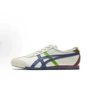 Onitsuka Tiger Mexico 66 Off-White Navy Green Maroon Lifestyle Sneakers