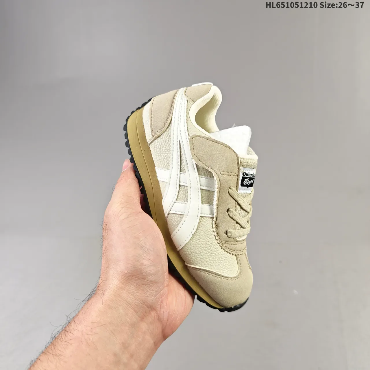 Onitsuka Tiger Navy and Yellow Tiger Stripe Lifestyle Sneakers 13