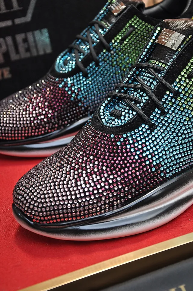 Philipp Plein Crystal Gradient Multicolor Chunky Sneakers 2