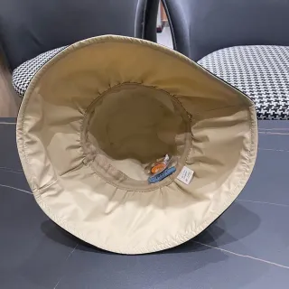 Prada Beige-Lined Bucket Hat