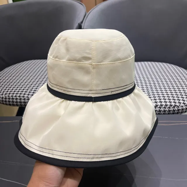 Prada Beige-Lined Bucket Hat 8