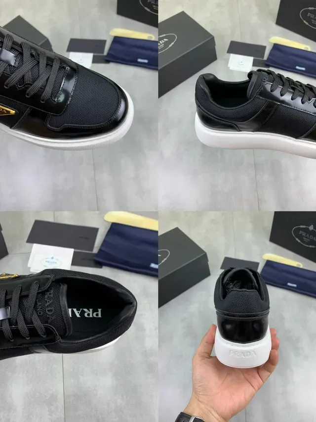Prada Cloudbust Black and White Lifestyle Sneakers 2