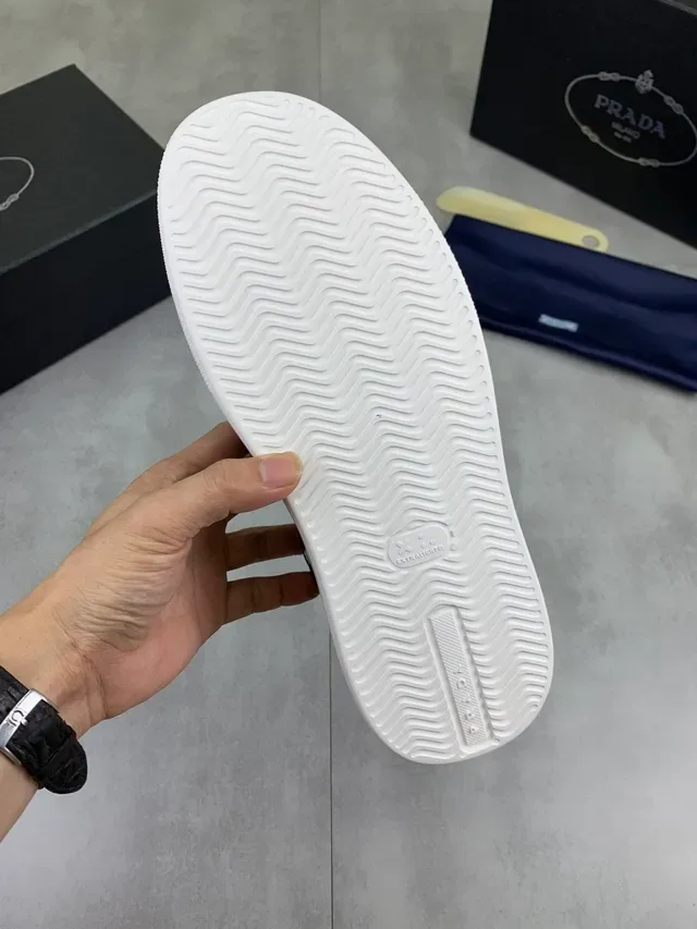 Prada Cloudbust Black and White Lifestyle Sneakers 3