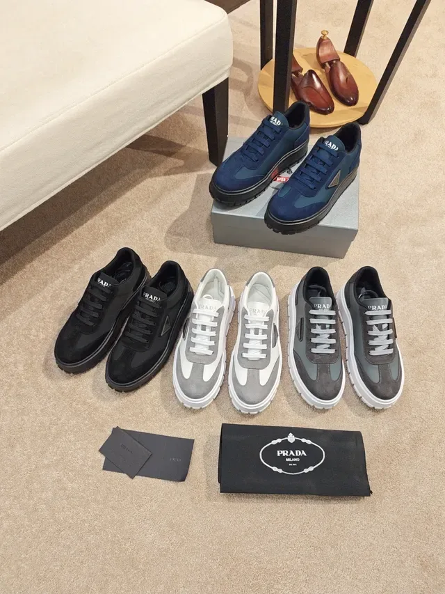 Prada Cloudbust Black Platform Lifestyle Sneakers 2