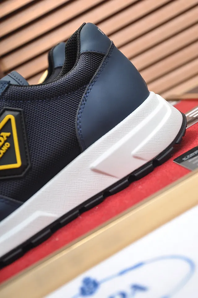 Prada Cloudbust Navy and Black Lifestyle Sneakers 2