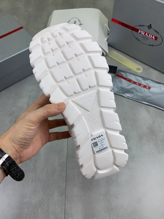 Prada Cloudbust White Chunky Sneakers 2