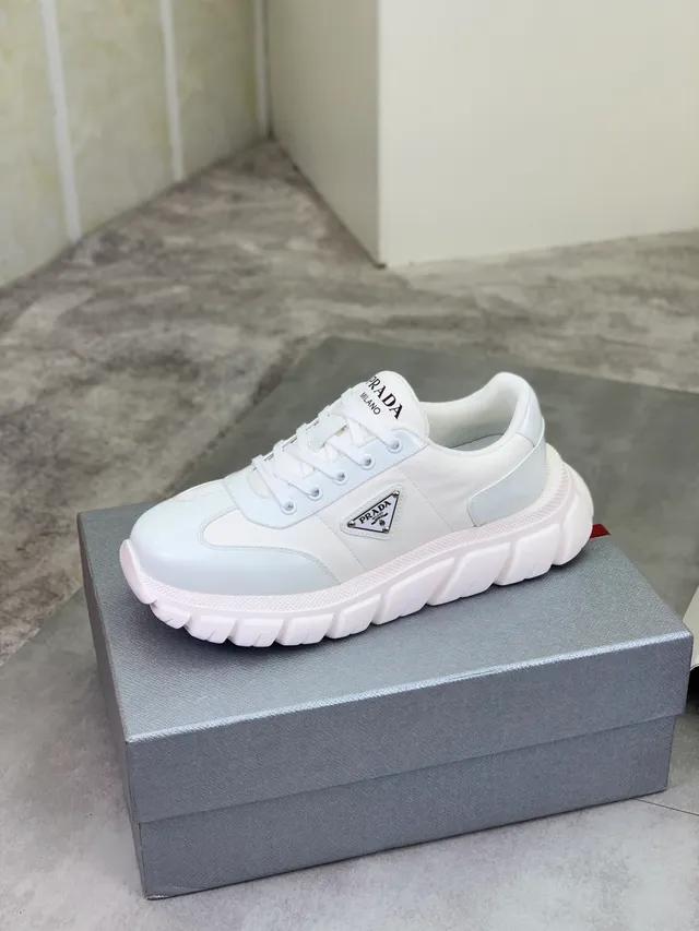 Prada Cloudbust White Chunky Sneakers 4