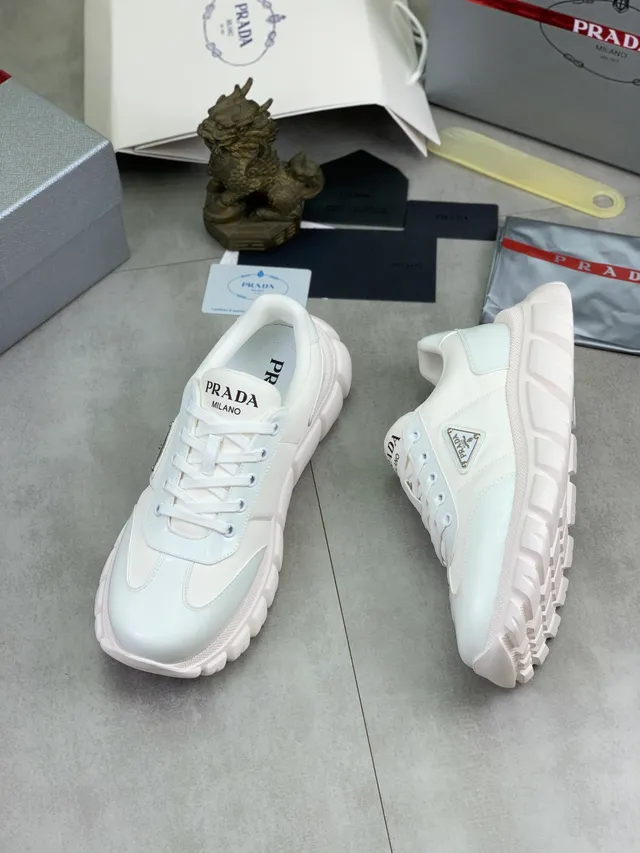 Prada Cloudbust White Chunky Sneakers 5