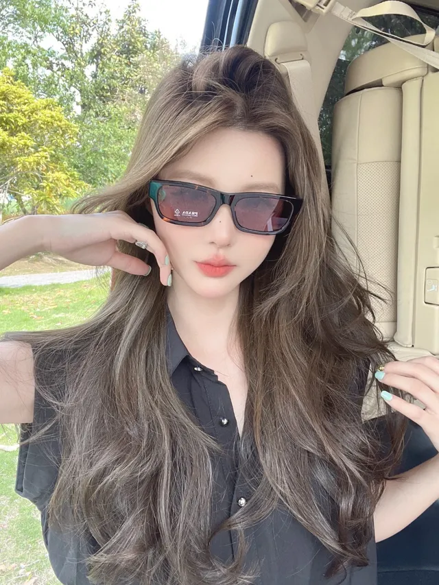 Prada Spotted Black and White Rectangular Sunglasses 9