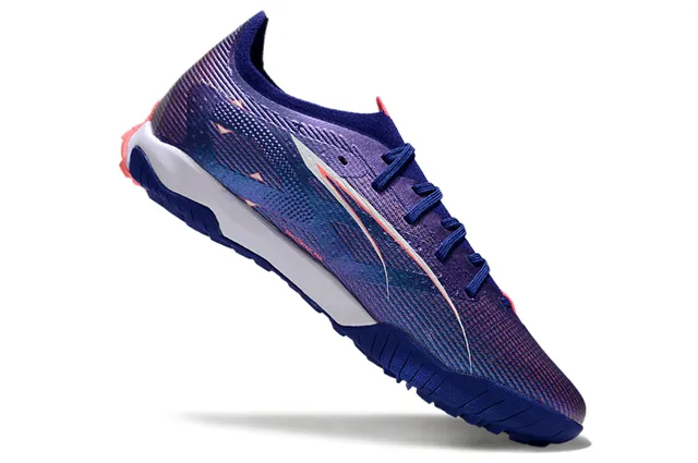 Puma Future Z Violet Bleu Upper de Knit Engineered Gradiente Chaussures de Football Indoor 2