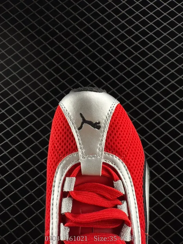 Puma H-Street Semelle Fine Rouge Blanc Noir Chaussures Lifestyle 2