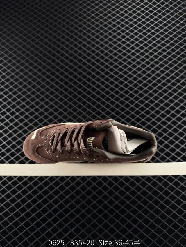 Puma Speedcat OG Chaussures Lifestyle Marron et Beige 4