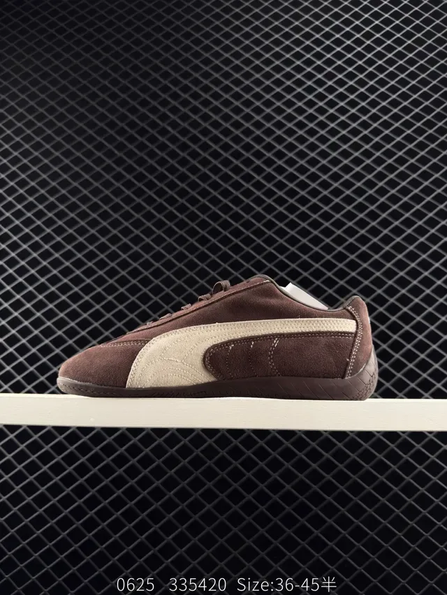 Puma Speedcat OG Chaussures Lifestyle Marron et Beige 5