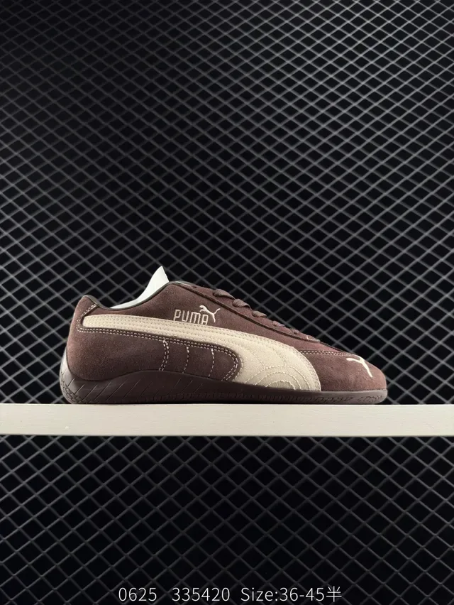 Puma Speedcat OG Chaussures Lifestyle Marron et Beige 6