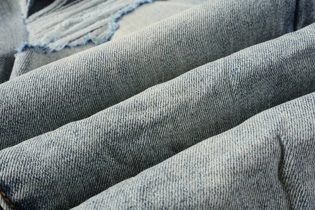 Purple Brand Distressed Light-Wash Raw-Edge Slim-Straight Jeans 2