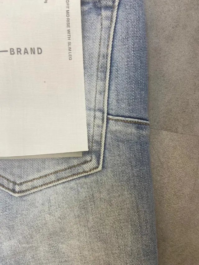 Purple Brand Light-Wash Gradient Fade Slim-Tapered Jeans 4