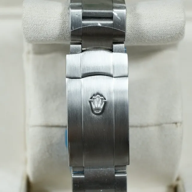 Rolex Air-King Cadran Noir Acier Inoxydable Montre Mécanique 5