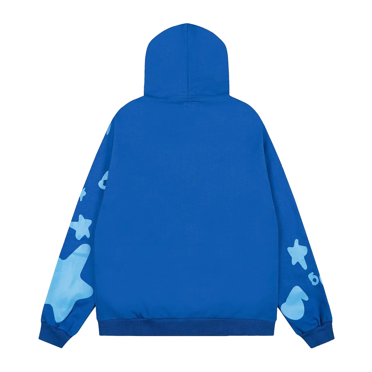 Sp5der Graphic Print Purple Blue Oversized Fit All-Over Tracksuit 5