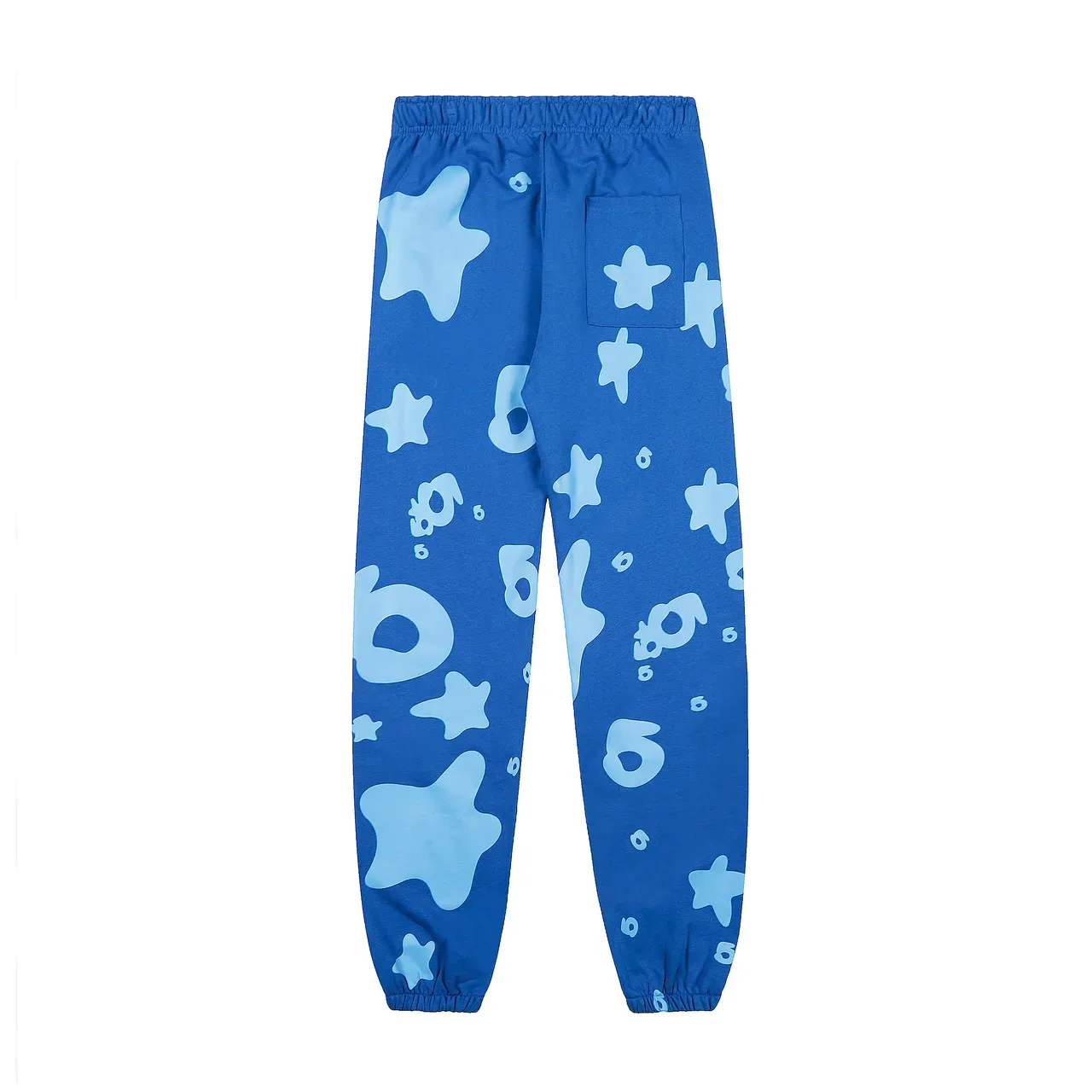 Sp5der Graphic Print Purple Blue Oversized Fit All-Over Tracksuit 7