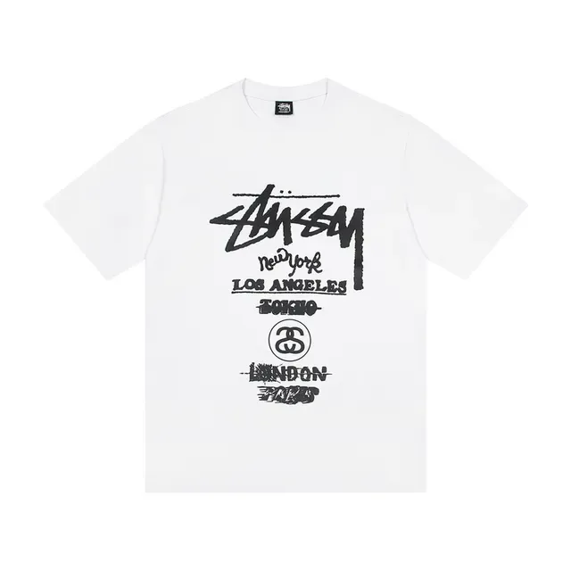 Stussy City Series Graphic Print T-Shirt 4