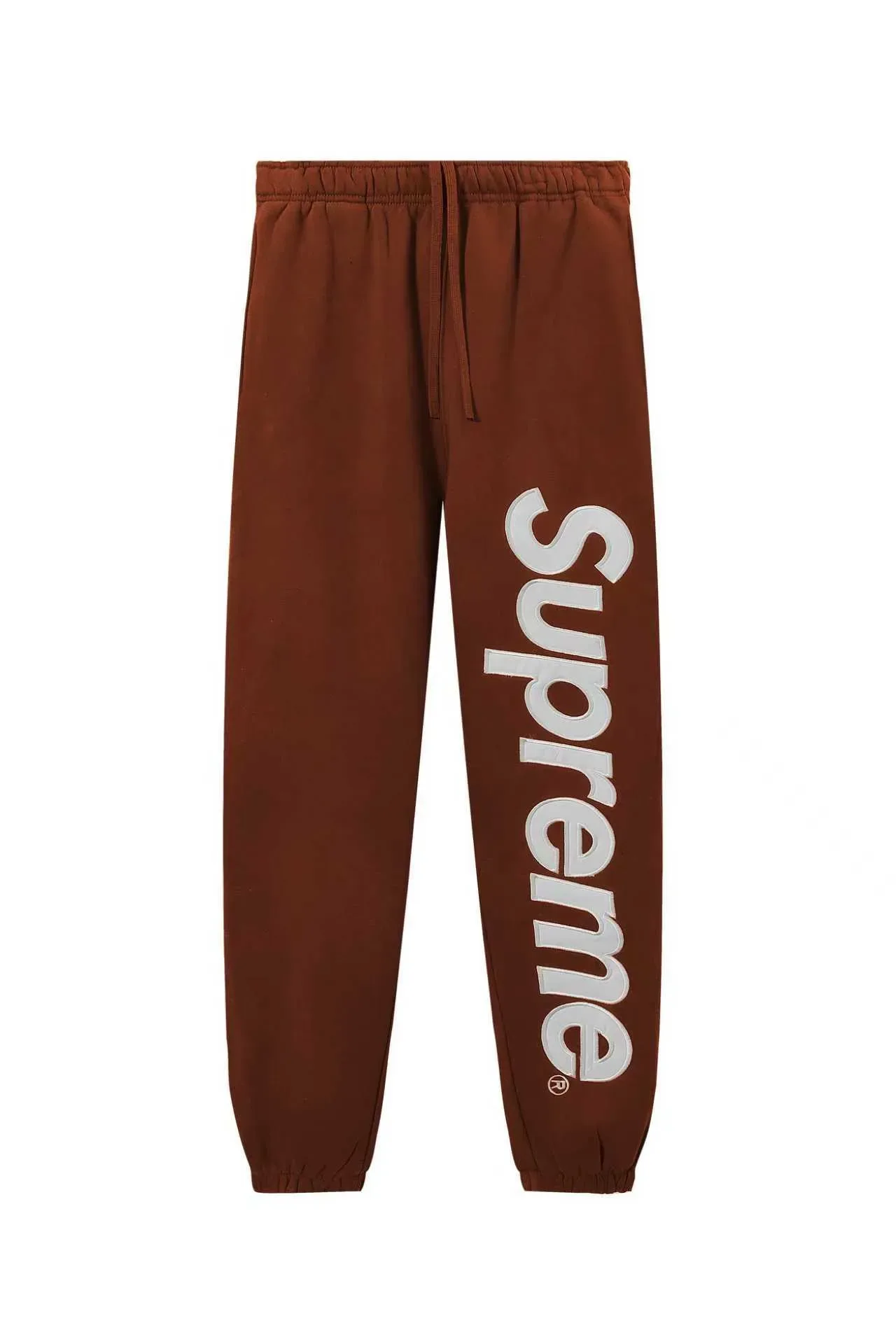 Supreme Box Logo Red Oversized Fit Fleece Construction Hoodie 3