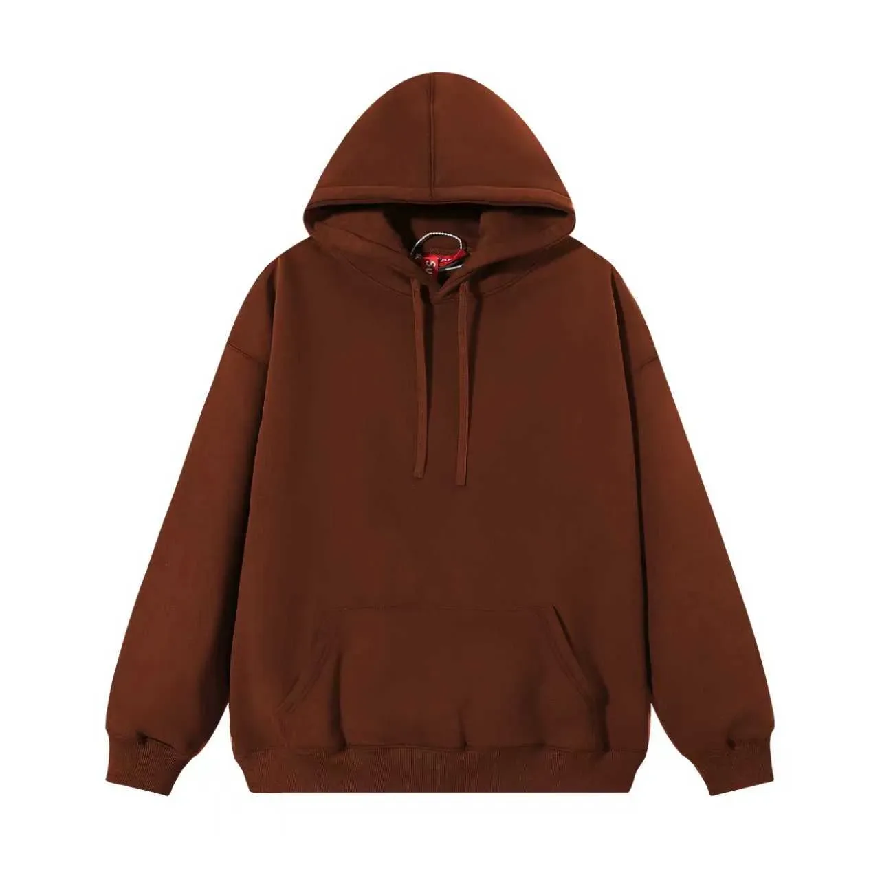 Supreme Box Logo Red Oversized Fit Fleece Construction Hoodie 17