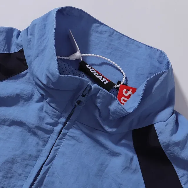 Supreme Ducati Racing White Red Zip-Up Windbreaker Jacket Tracksuit 16