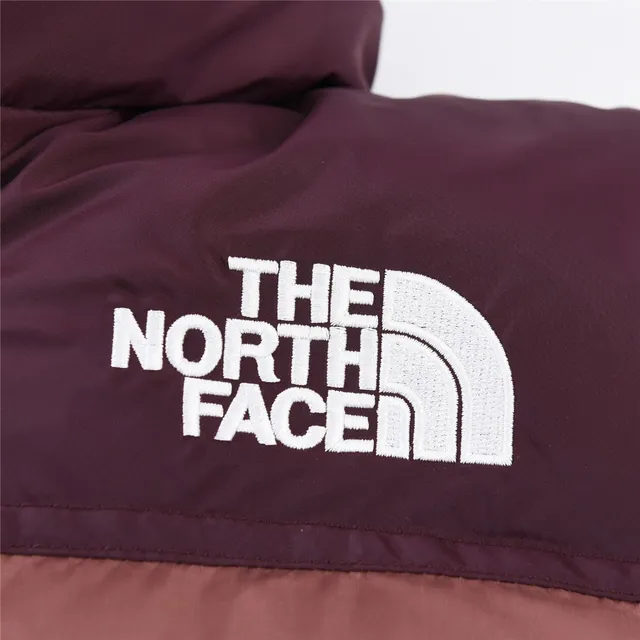 The North Face 1996 Retro Nuptse Dusty Rose Maroon Down Jacket 22