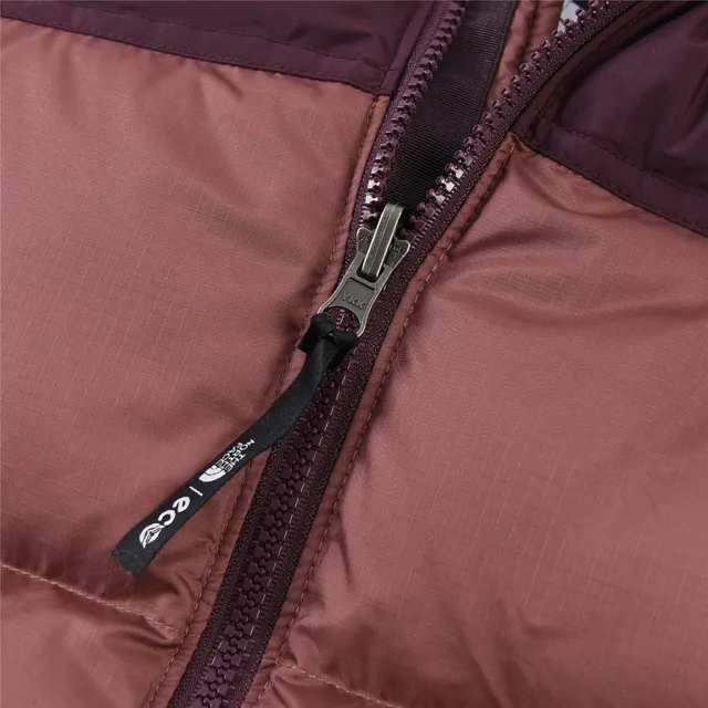 The North Face 1996 Retro Nuptse Dusty Rose Maroon Down Jacket 24