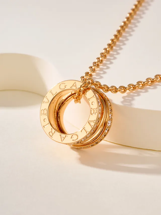 Tiffany & Co. HardWear Collier d'anneaux entrelacés diamants Pavé 11