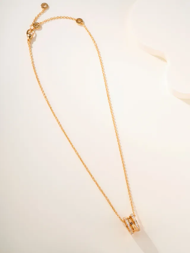 Tiffany & Co. HardWear Collier d'anneaux entrelacés diamants Pavé 13