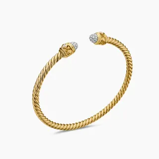 Tiffany & Co. HardWear Twisted Rope Pavé Diamond Bracelet