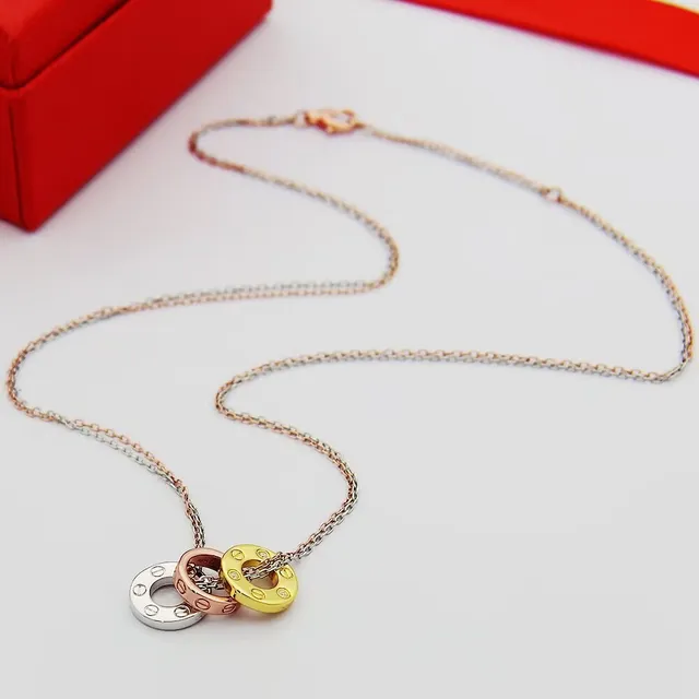Tiffany & Co. Trinity Collier triple anneau or multicolore 1
