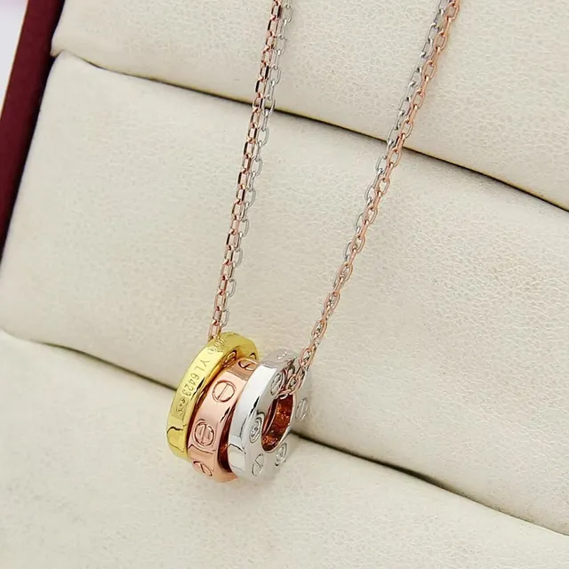 Tiffany & Co. Trinity Collier triple anneau or multicolore 6