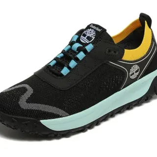 Timberland Black Mint Yellow Cyan Lace-Up Lifestyle Sneakers