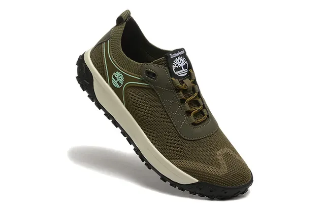 Timberland Black Mint Yellow Cyan Lace-Up Lifestyle Sneakers 18
