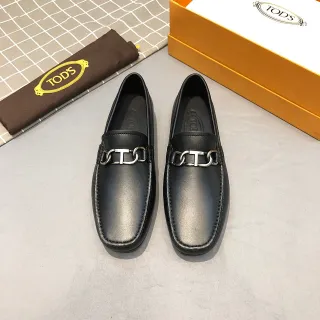 Tod's Horsebit Loafer Mocasines de cuero negro