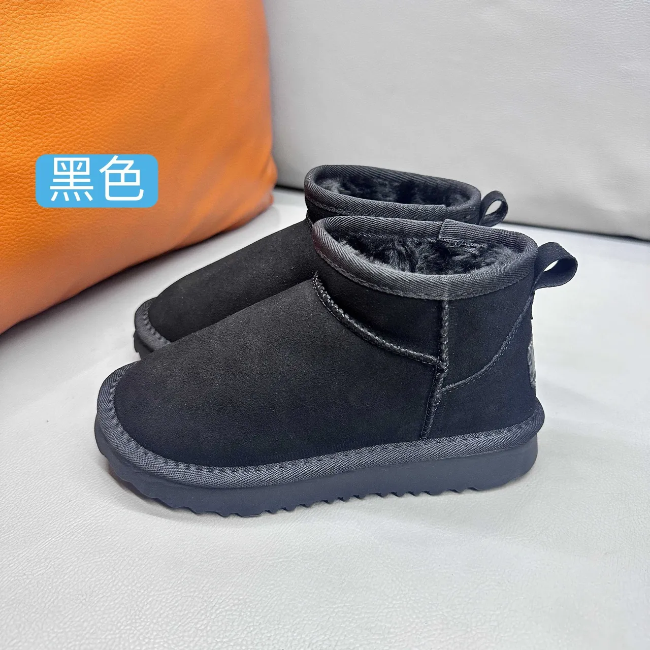 UGG Classic Mini Black Snow Boots 3