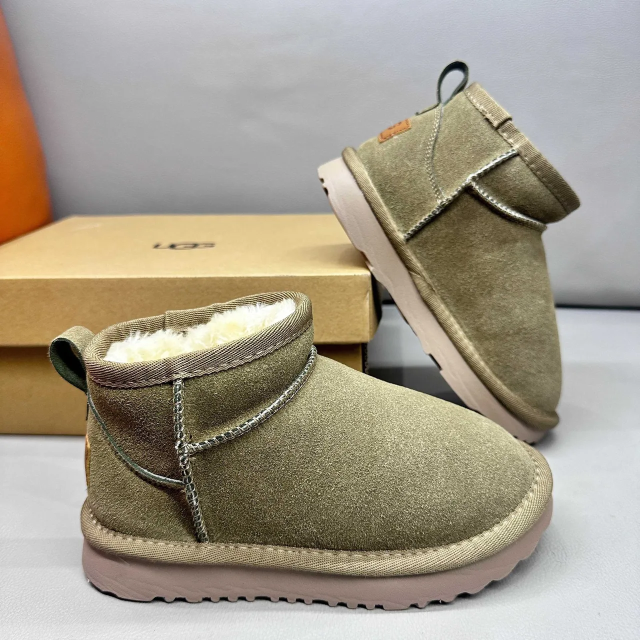 UGG Classic Mini Black Snow Boots 14