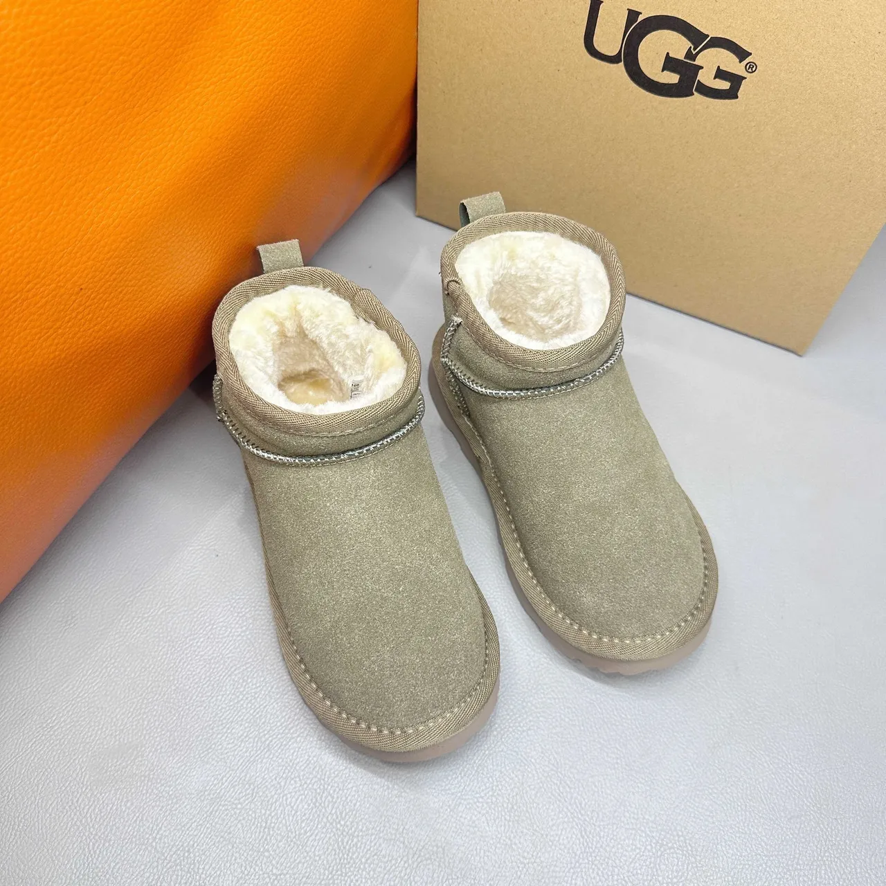 UGG Classic Mini Black Snow Boots 16