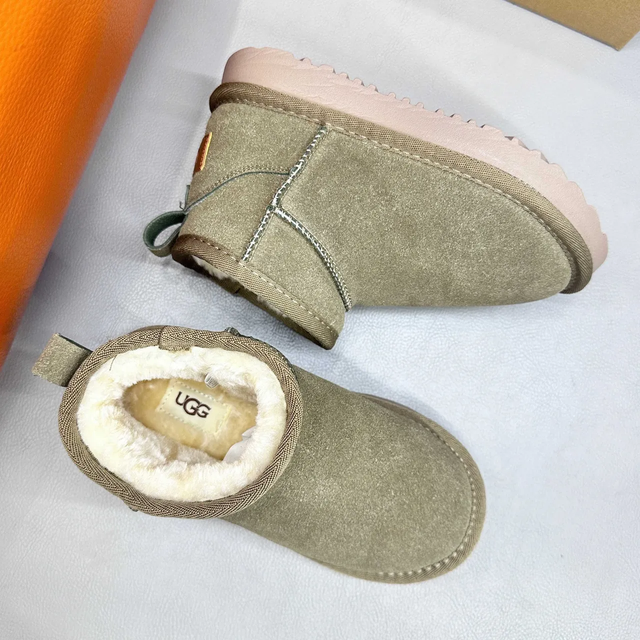 UGG Classic Mini Black Snow Boots 17