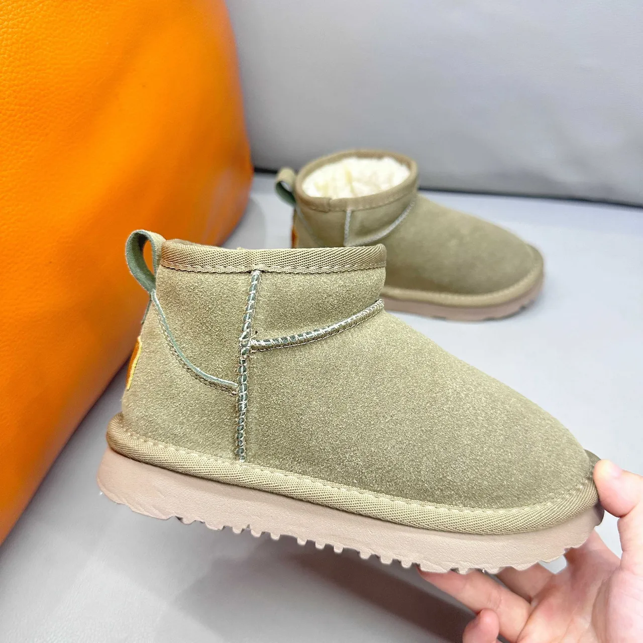UGG Classic Mini Black Snow Boots 18