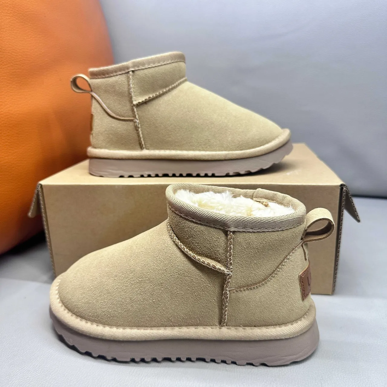 UGG Classic Mini Black Snow Boots 21