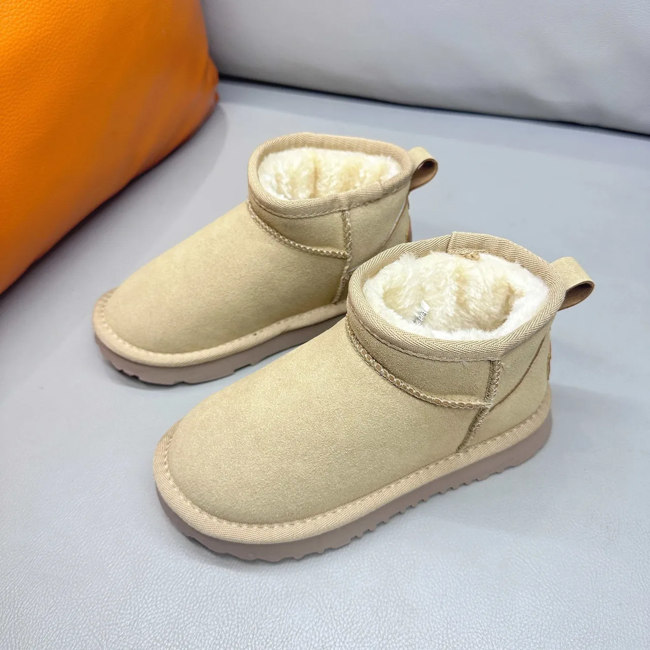 UGG Classic Mini Black Snow Boots 24