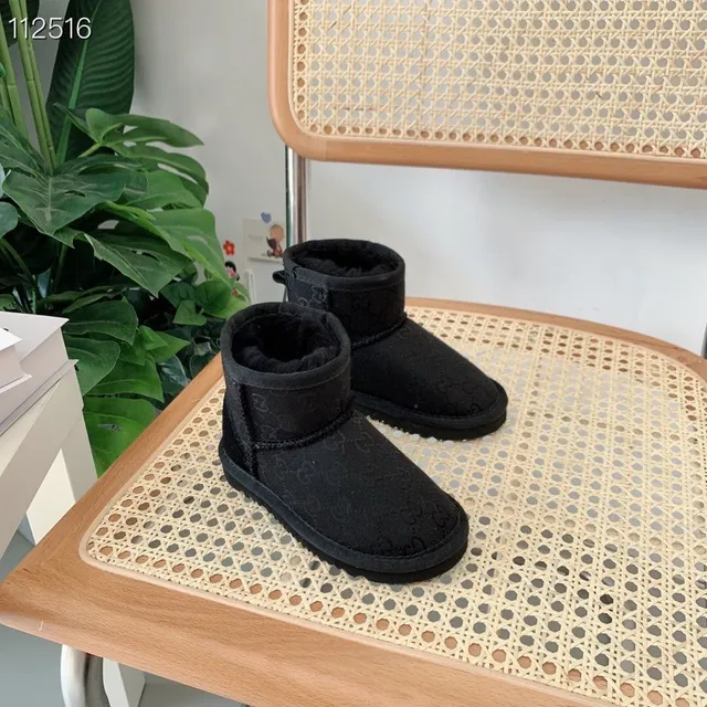 UGG Classic Short Black Snow Boots 19